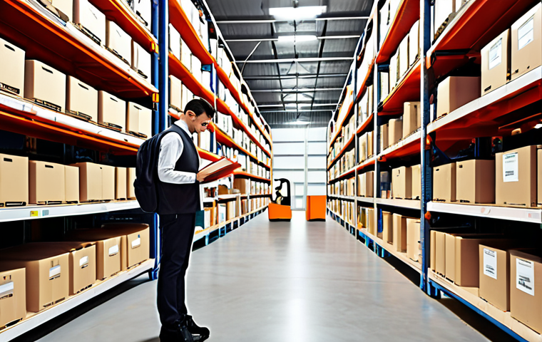 **Image Prompt: Theory and Practical Knowledge Balance**
   - Create an illustration showing a person studying logistics concepts from books on one side, while on the other side, they are engaged in practical inventory management tasks, like organizing stock in a warehouse. The background should depict a classroom setting merging into a real-world logistics environment.